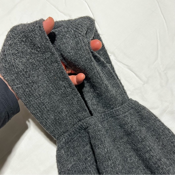 Zara Kids Dark Gray Knit Dress - Picture 3 of 4